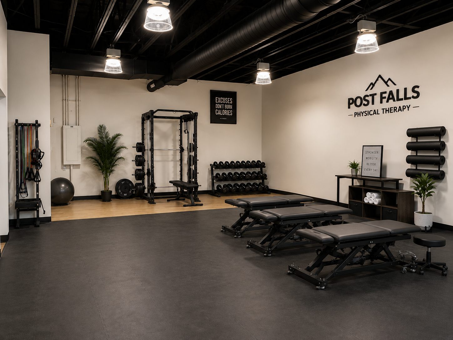 Post Falls Physical Therapy treatment area